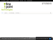 Tablet Screenshot of finepoint.com